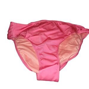 big Girl's Heart and Harmony Swimsuit Bikini Bottoms Hot Pink One Piece 16 NWT